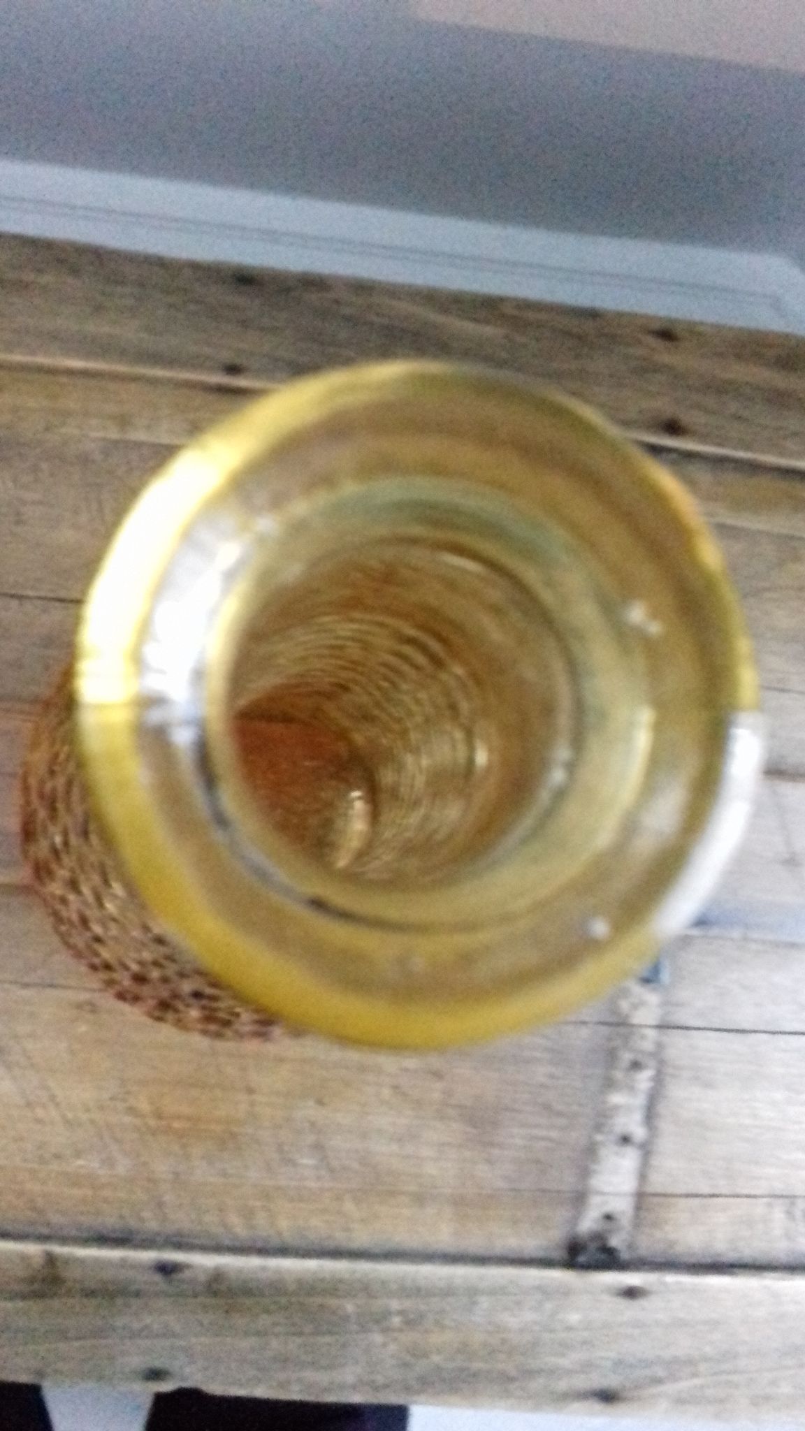 Vase jaune Empoli