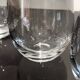 5 vintage smoky grey/black glass ball water cups