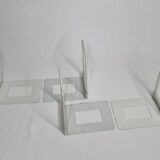 Two pairs of vintage book greenhouse "Element System", West Germany, 80s