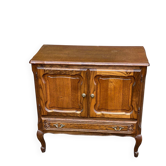 Louis XV buffet TV bar in oak 1970
