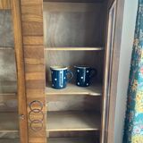 Art Deco glass cabinet