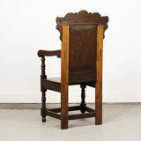 Fauteuil Wainscott anglais du XVIIIe siècle.