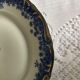 Set of 12 flat plates Romanian porcelain Dalba Julia