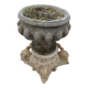 Stone and terracotta planter