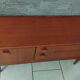 Small vintage Scandinavian teak sideboard