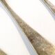 Art Deco brass spoons from WSW, 1950s, set of 6