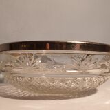 Pressed glass bowl
