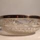 Pressed glass bowl