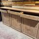 Workshop cabinet / Back counter in pitch pine – 1930s