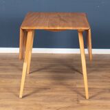 Retro Blonde Ercol Model 383 Dining Table & Four Stick Back Kitchen Dining Chairs