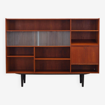 Teak bookcase, Danish design, 1970s, production: Denmark