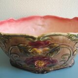 earthenware trim barbotine planter vases french fireplace set planter