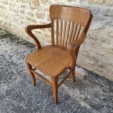 American oak armchair