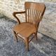 American oak armchair