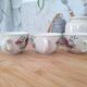 Tasses à fleurs Chi Kiang Stoneware