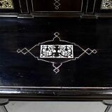Ceremonial showcase in blackened pearwood, Napoleon III period - 1850