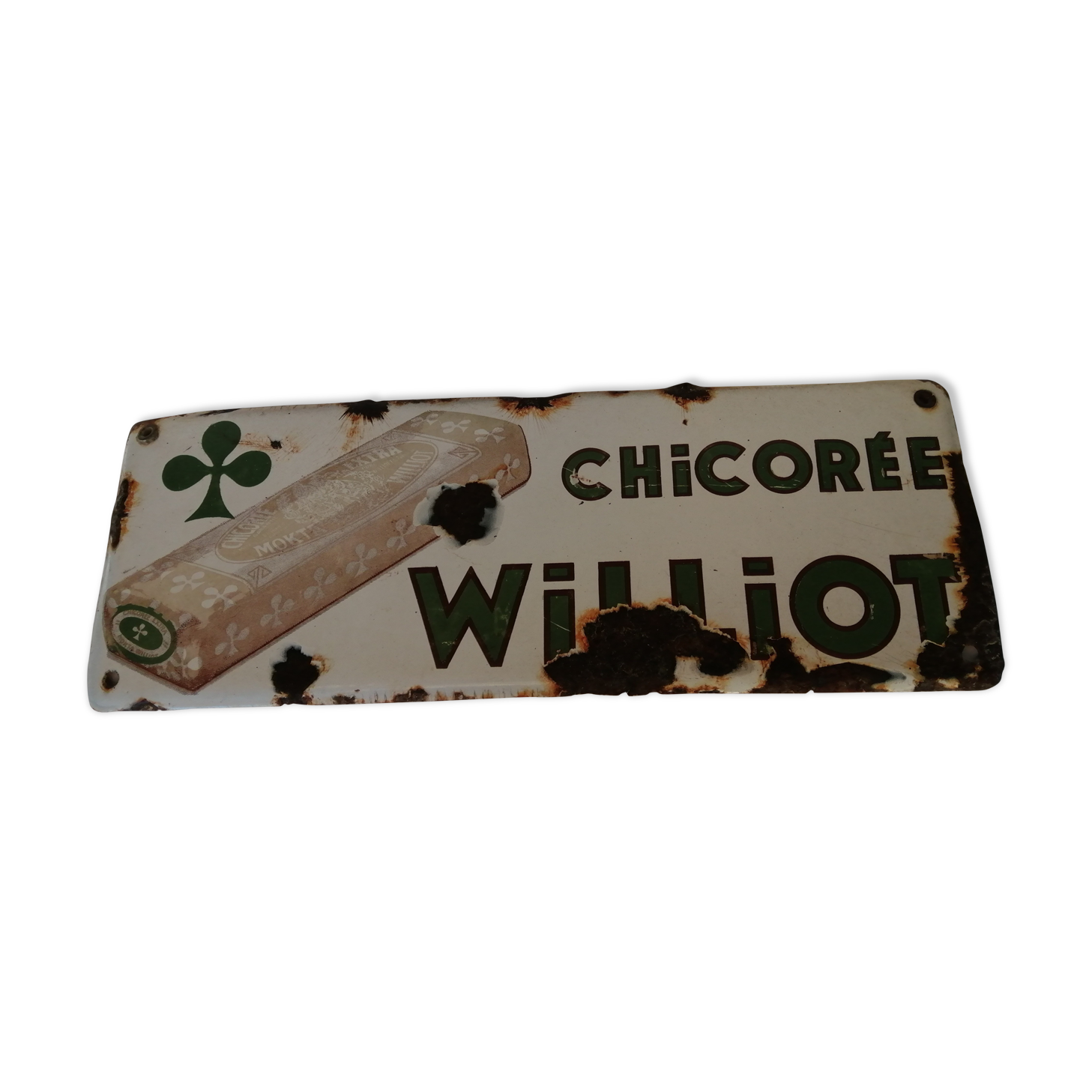 Williot advertising plate