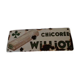 Williot advertising plate