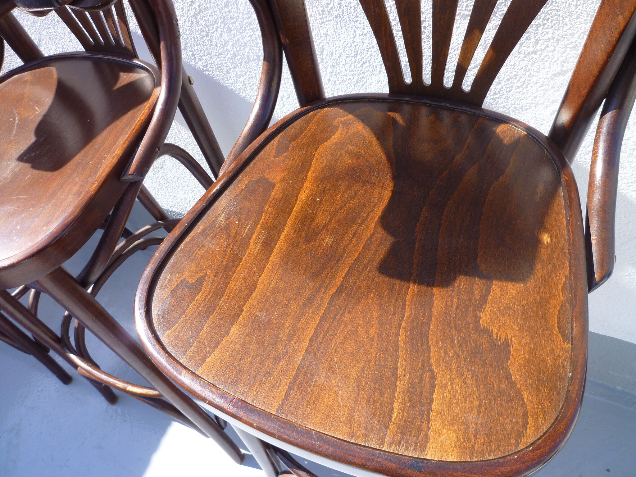 Set of 3 bistro bar stools