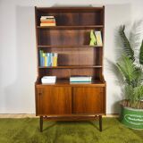 Vintage rosewood bookshelf – mid-century modern Scandinavian design