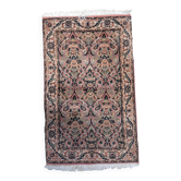 Tapis persan Kerman vintage fait main 61 cm x 97 cm années 1950