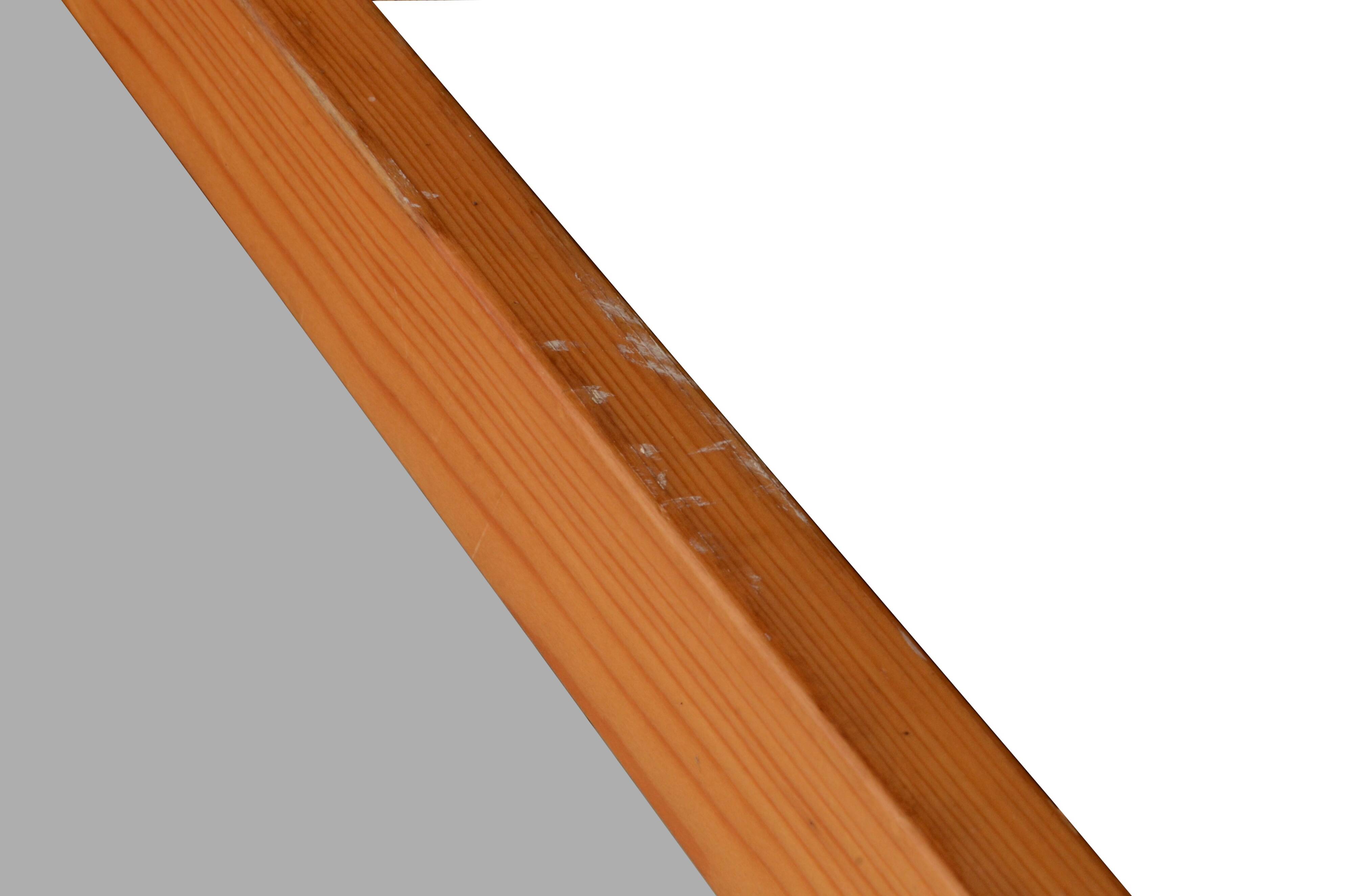 Pine mirror 47x67cm in Scandinavian style