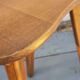 Tabouret tripode vintage en bois
