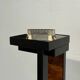 Vintage designer floor lamp signed Paul Michel, 1980s.