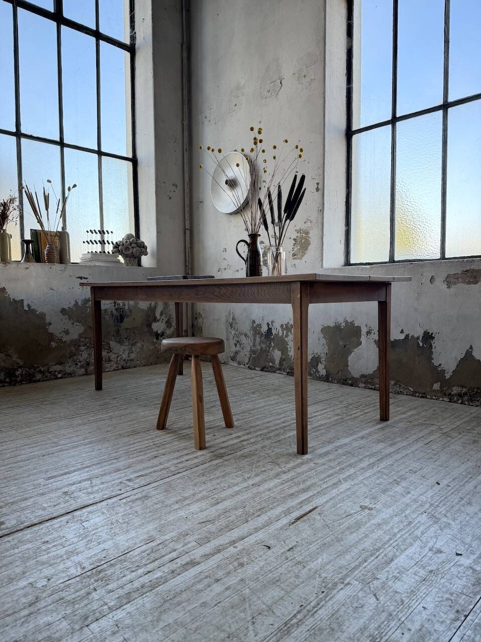 Oak farmhouse table 200cm