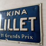 Old Lillet advertising plaque