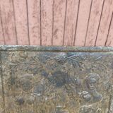 Fireplace plate