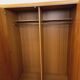 Vintage Scandinavian-style teak wardrobe from the 1960s