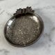 Antique silver-plated metal trinket tray
