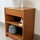 Vintage teak bedside table