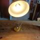 Vintage 60s Lamp Orange Metal