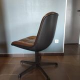 Fauteuil en cuir pour Comforto