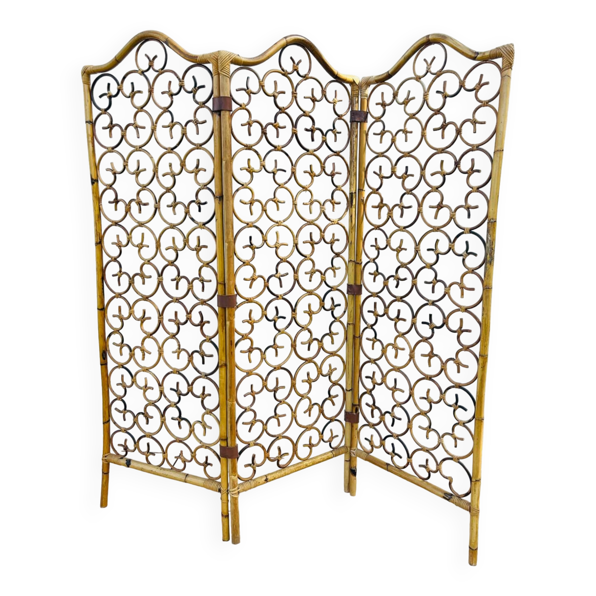 Italian Bamboo Screen from the 70s