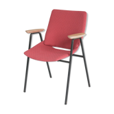 Chaise Salmon Shell Lupina par Niko Kralj