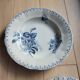 Set of 2 hollow plates Flore U&C Sarreguemines