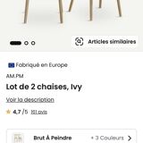 AMPM set of two Ivy chairs