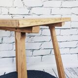 Solid wood dining table