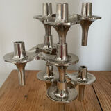 Set of 3 Orion candlesticks by Nagel