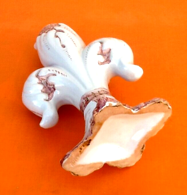 Centerpiece / decorative vase bouquetière 3 branches ceramic