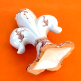 Centerpiece / decorative vase bouquetière 3 branches ceramic