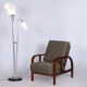 Restored ArtDeco Floor Lamp, Chrome-plated Steel, Czechia, 1930s