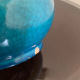 Cracked Art Deco ceramic vase Francis Bichoff