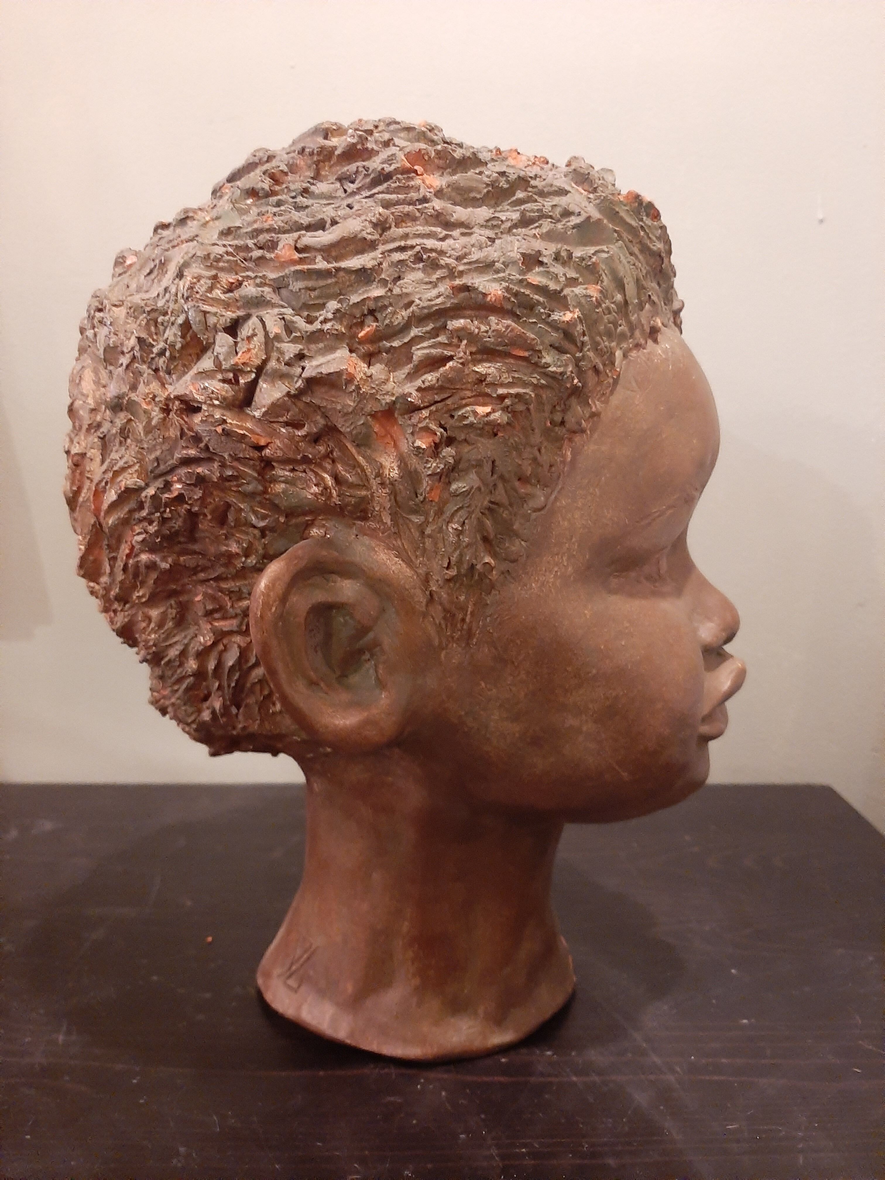 Sculpted head