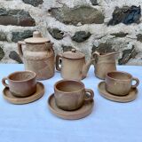 Stoneware coffee/tea set