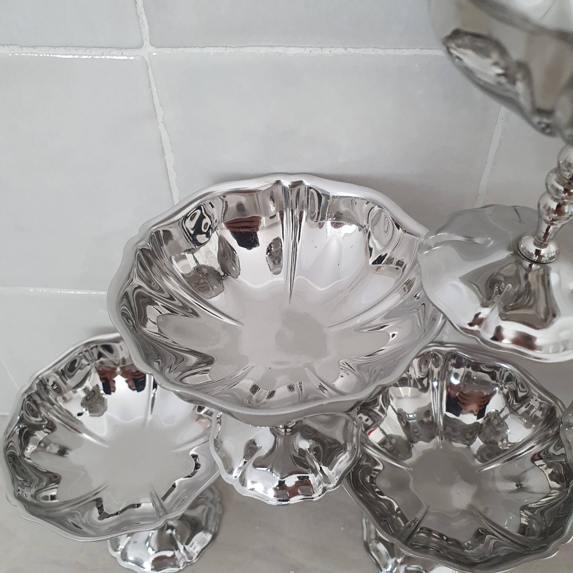 Coupes à dessert glace en inox