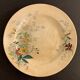 12 old polychrome flat plates Jules Vieillard Bordeaux, 19th century